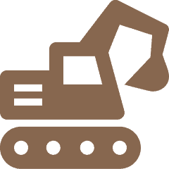 demolition icon gold